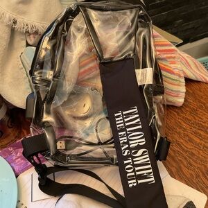 Clear Taylor Swift Eras Tour Sling Bag